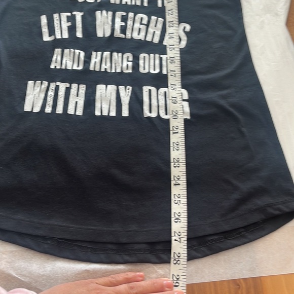 NWT life and lemons company 
Tank top (I Just Want To Lift Weights - Picture 3 of 8